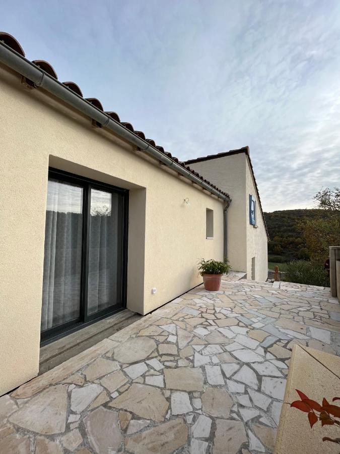 Les Palmiers Des Causses Villa Saint-Rome-de-Tarn Exteriör bild